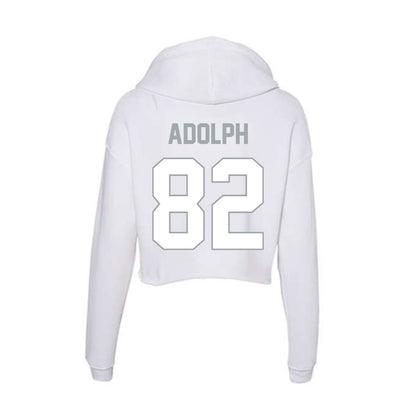 Ohio State - NCAA Football : David Adolph - Classic Shersey Women's Crop Fleece Hoodie-1