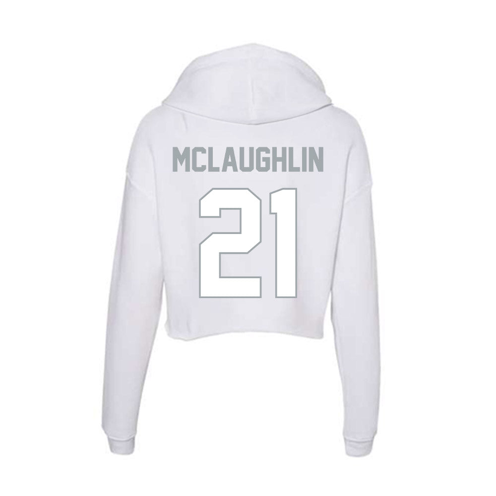 Ohio State - NCAA Men's Soccer : Martin McLaughlin - Women's Crop Fleece Hoodie-1