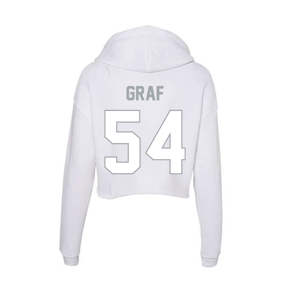 Ohio State - NCAA Baseball : Owen Graf - Women's Crop Fleece Hoodie-1