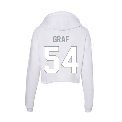 Ohio State - NCAA Baseball : Owen Graf - Women's Crop Fleece Hoodie-1