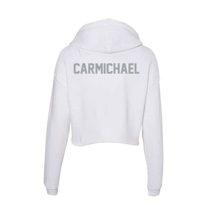 Ohio State - NCAA Men's Track & Field : Noah Carmichael - Classic Shersey Women's Crop Fleece Hoodie-1
