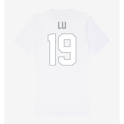 Ohio State - NCAA Women's Soccer : Andrea Lu - Women's V-Neck T-Shirt-1