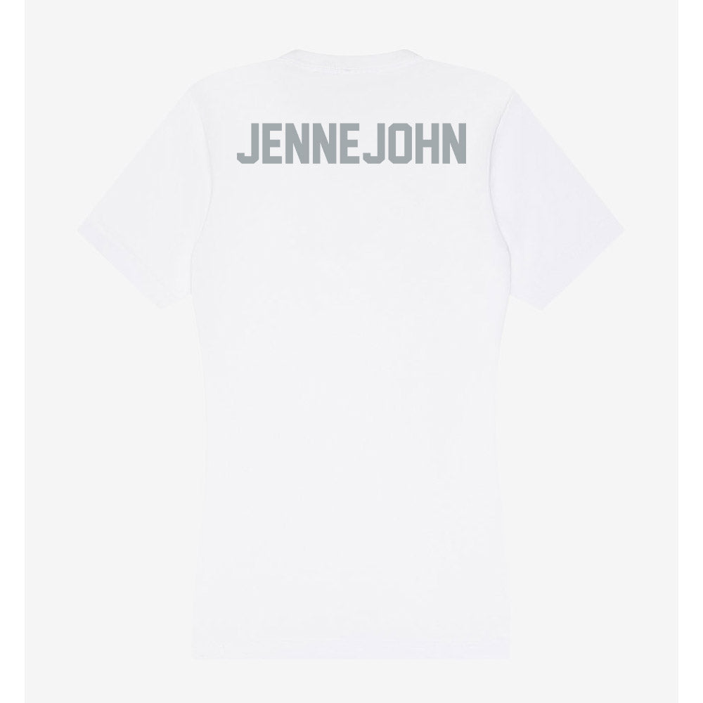 Ohio State - NCAA Women's Gymnastics : Lillian Jennejohn - Women's V-Neck T-Shirt-1