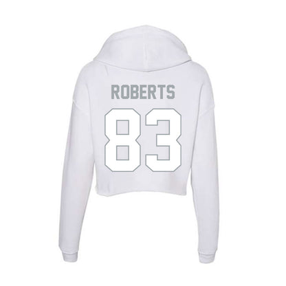 Ohio State - NCAA Football : Nate Roberts - Classic Shersey Women's Crop Fleece Hoodie-1