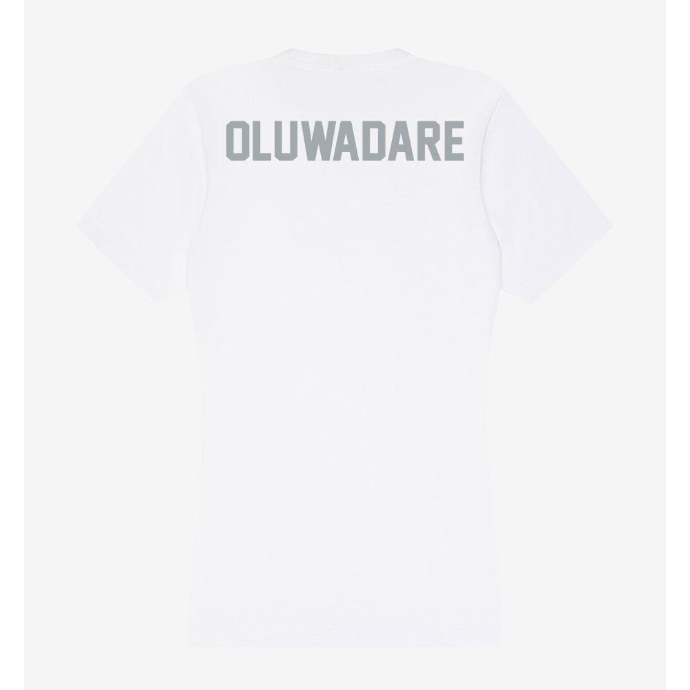 Ohio State - NCAA Women's Tennis : Hephzibah Oluwadare - Women's V-Neck T-Shirt-1