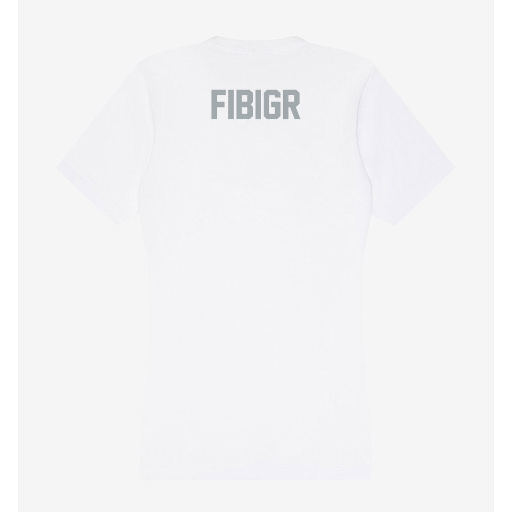 Ohio State - NCAA Men's Ice Hockey : Jakub Fibigr - Women's V-Neck T-Shirt-1