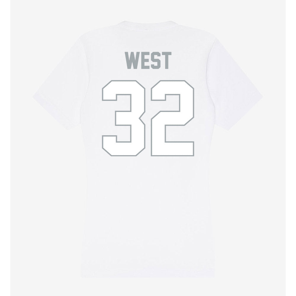 Ohio State - NCAA Football : Isaiah West - Classic Shersey Women's V-Neck T-Shirt-1