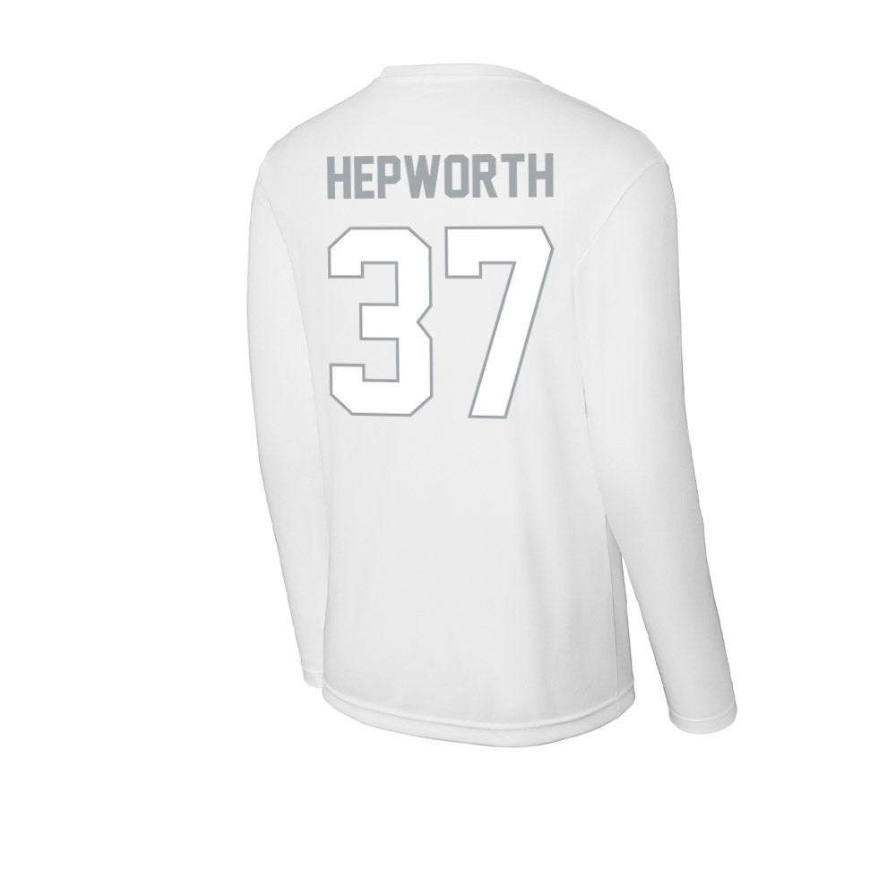 Ohio State - NCAA Men's Lacrosse : Zach Hepworth - Classic Shersey Activewear Long Sleeve T-Shirt-1