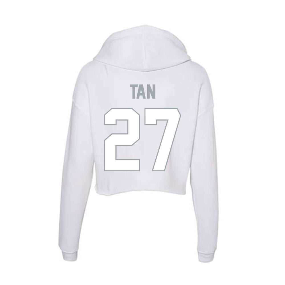 Ohio State - NCAA Women's Lacrosse : Bella Tan - Women's Crop Fleece Hoodie-1