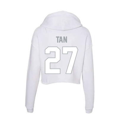 Ohio State - NCAA Women's Lacrosse : Bella Tan - Women's Crop Fleece Hoodie-1
