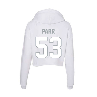 Ohio State - NCAA Baseball : Jacob Parr - Women's Crop Fleece Hoodie-1