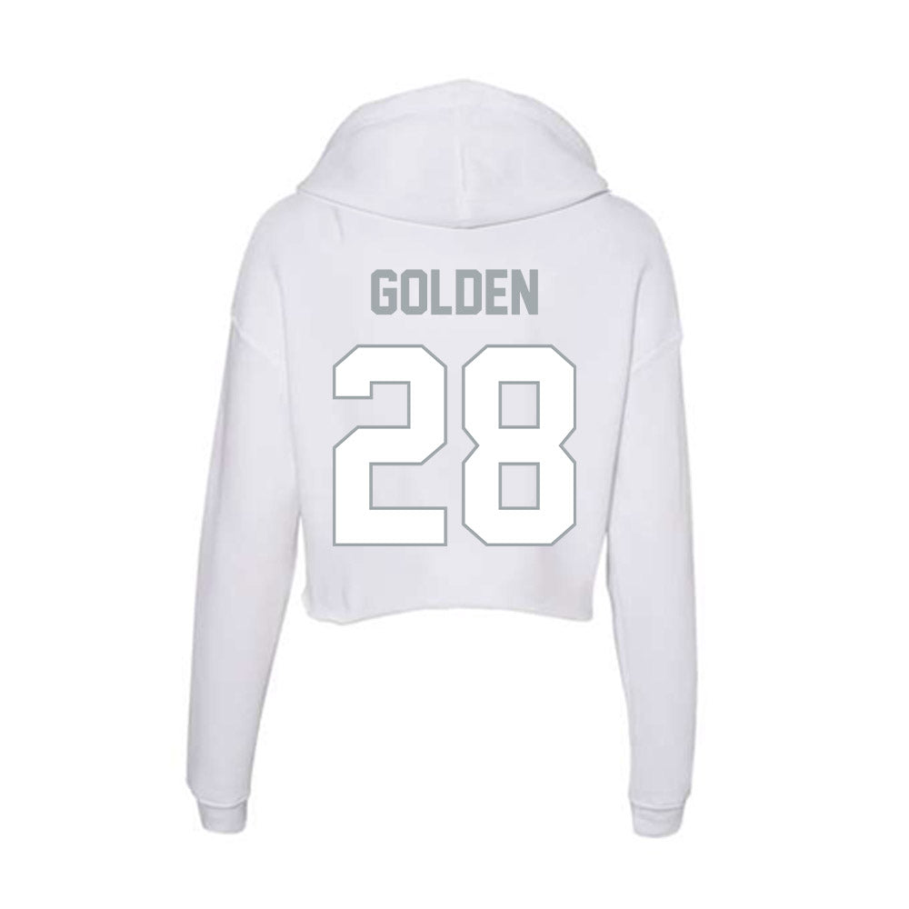 Ohio State - NCAA Women's Field Hockey : Sienna Golden - Women's Crop Fleece Hooded Sweatshirt-1