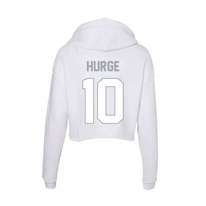Ohio State - NCAA Men's Soccer : Aaron Hurge - Women's Crop Fleece Hoodie-1