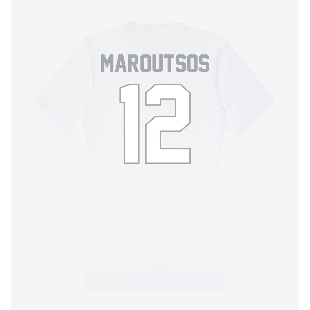 Ohio State - NCAA Women's Lacrosse : Catie Maroutsos - Women's V-Neck T-Shirt-1