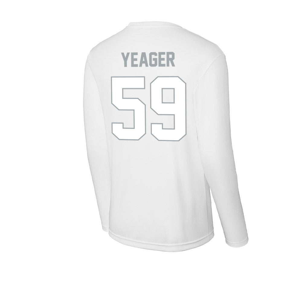 Ohio State - NCAA Football : Ashton Yeager - Activewear Long Sleeve T-Shirt-1