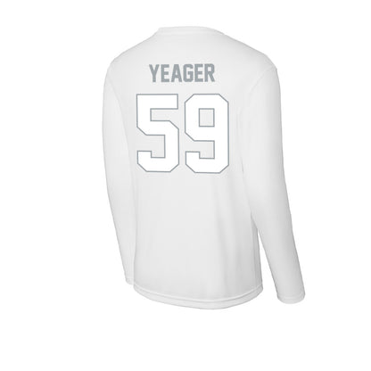 Ohio State - NCAA Football : Ashton Yeager - Activewear Long Sleeve T-Shirt-1