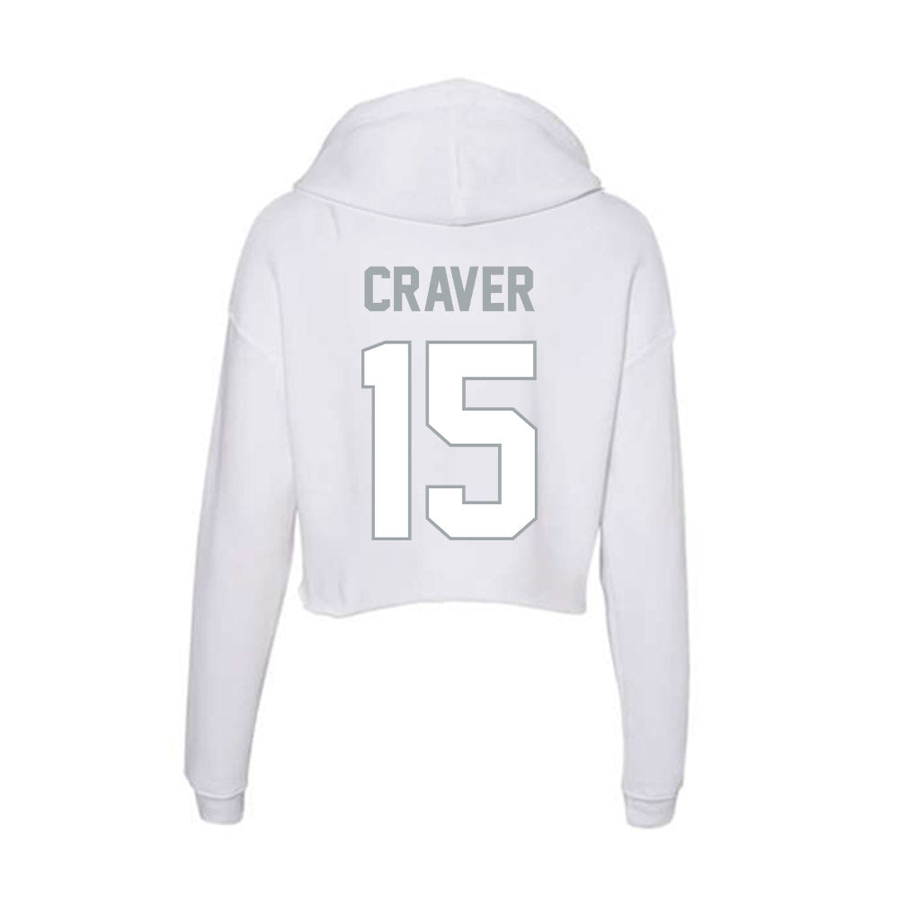 Ohio State - NCAA Women's Field Hockey : Karys Craver - Women's Crop Fleece Hooded Sweatshirt-1