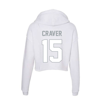 Ohio State - NCAA Women's Field Hockey : Karys Craver - Women's Crop Fleece Hooded Sweatshirt-1