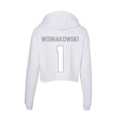 Ohio State - NCAA Men's Volleyball : Tomasz Wisniakowski - Women's Crop Fleece Hoodie-1