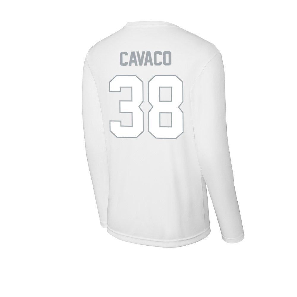 Ohio State - NCAA Baseball : Steven Cavaco - Activewear Long Sleeve T-Shirt-1