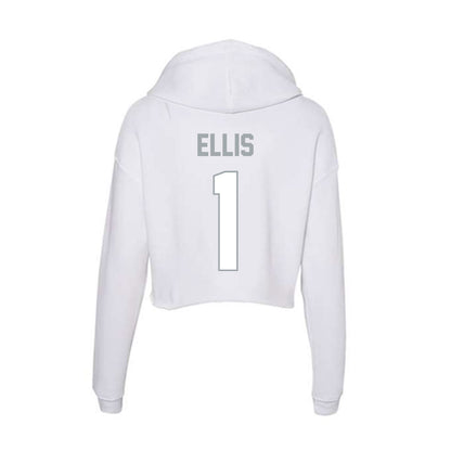 Ohio State - NCAA Baseball : Lee Ellis - Women's Crop Fleece Hoodie-1