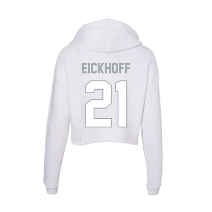 Ohio State - NCAA Women's Field Hockey : Reagan Eickhoff - Women's Crop Fleece Hooded Sweatshirt-1