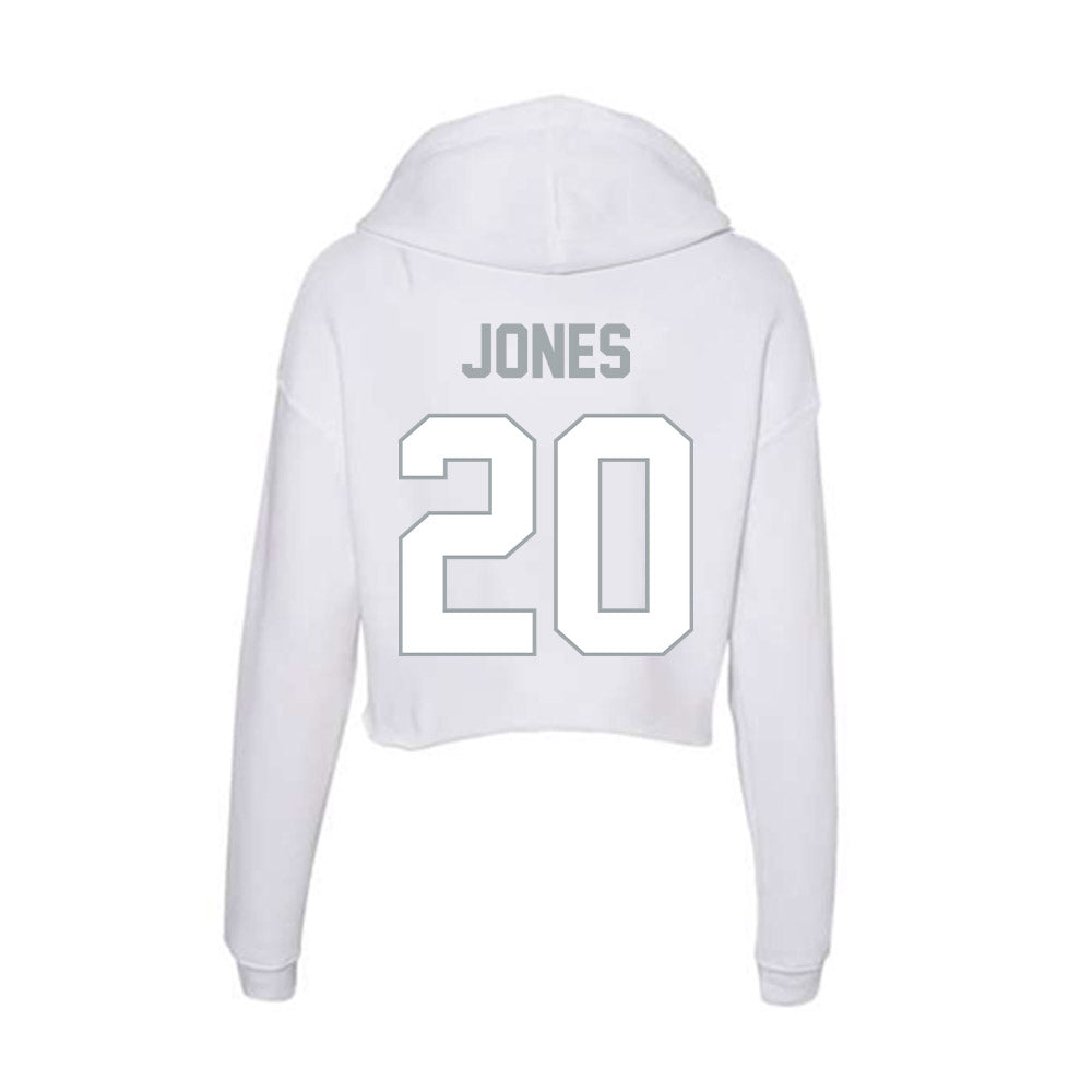 Ohio State - NCAA Women's Volleyball : Hannah Jones - Women's Crop Fleece Hoodie-1