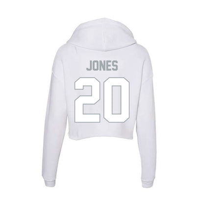 Ohio State - NCAA Women's Volleyball : Hannah Jones - Women's Crop Fleece Hoodie-1