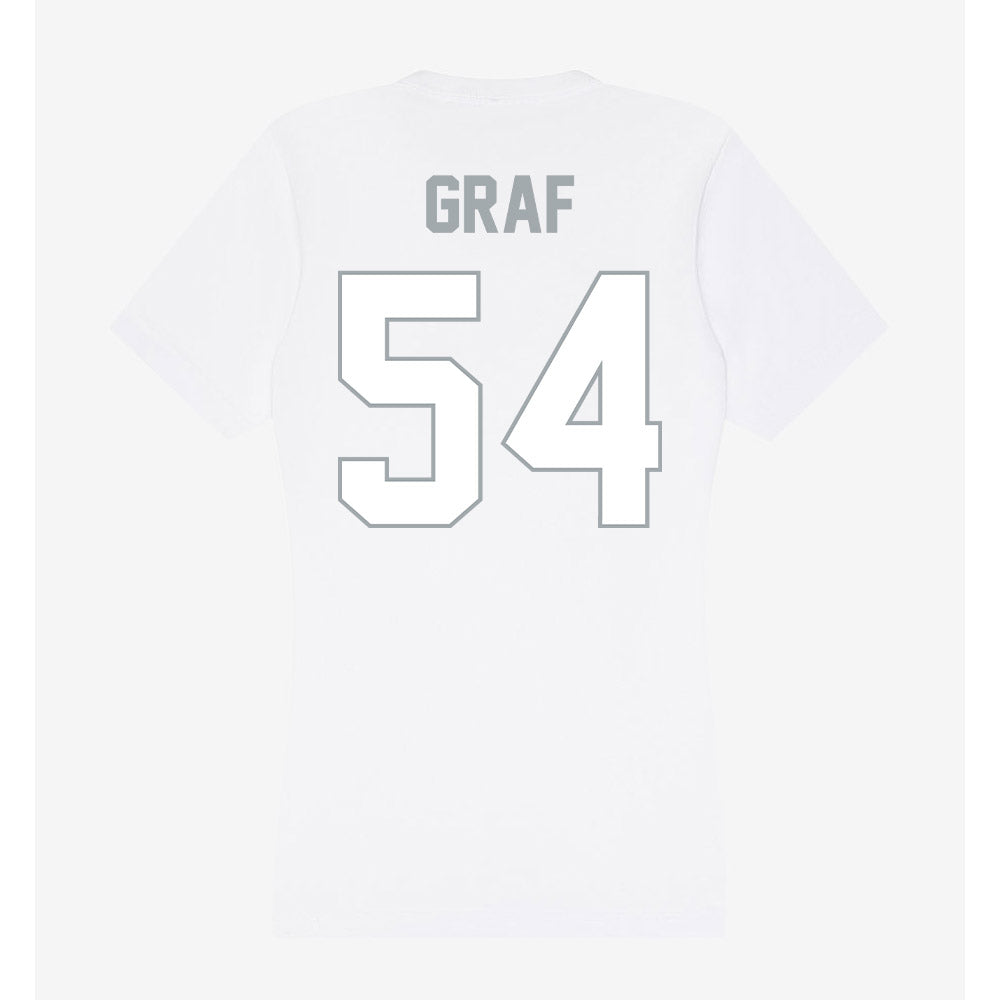 Ohio State - NCAA Baseball : Owen Graf - Women's V-Neck T-Shirt-1