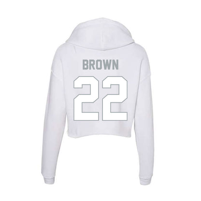 Ohio State - NCAA Women's Soccer : Reese Brown - Women's Crop Fleece Hoodie-1