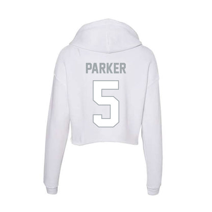 Ohio State - NCAA Football : Kyle Parker - Women's Crop Fleece Hooded Sweatshirt-1