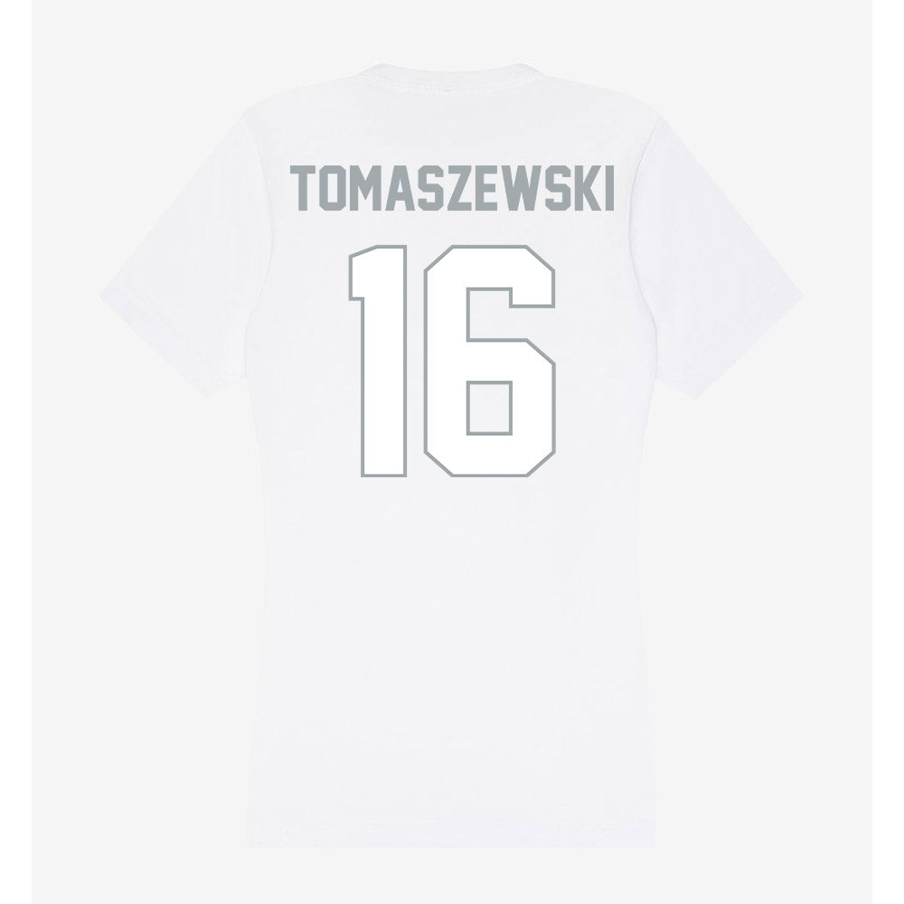 Ohio State - NCAA Women's Field Hockey : Cece Tomaszewski - Women's V-Neck T-Shirt-1