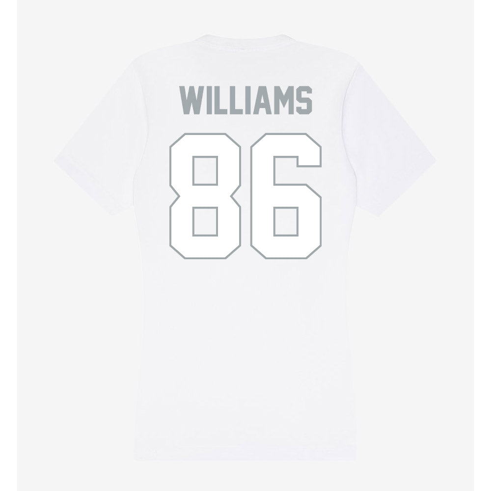 Ohio State - NCAA Football : Mason Williams - Women's V-Neck T-Shirt-1