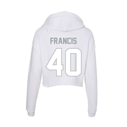 Ohio State - NCAA Women's Lacrosse : Emmalynn Francis - Women's Crop Fleece Hoodie-1