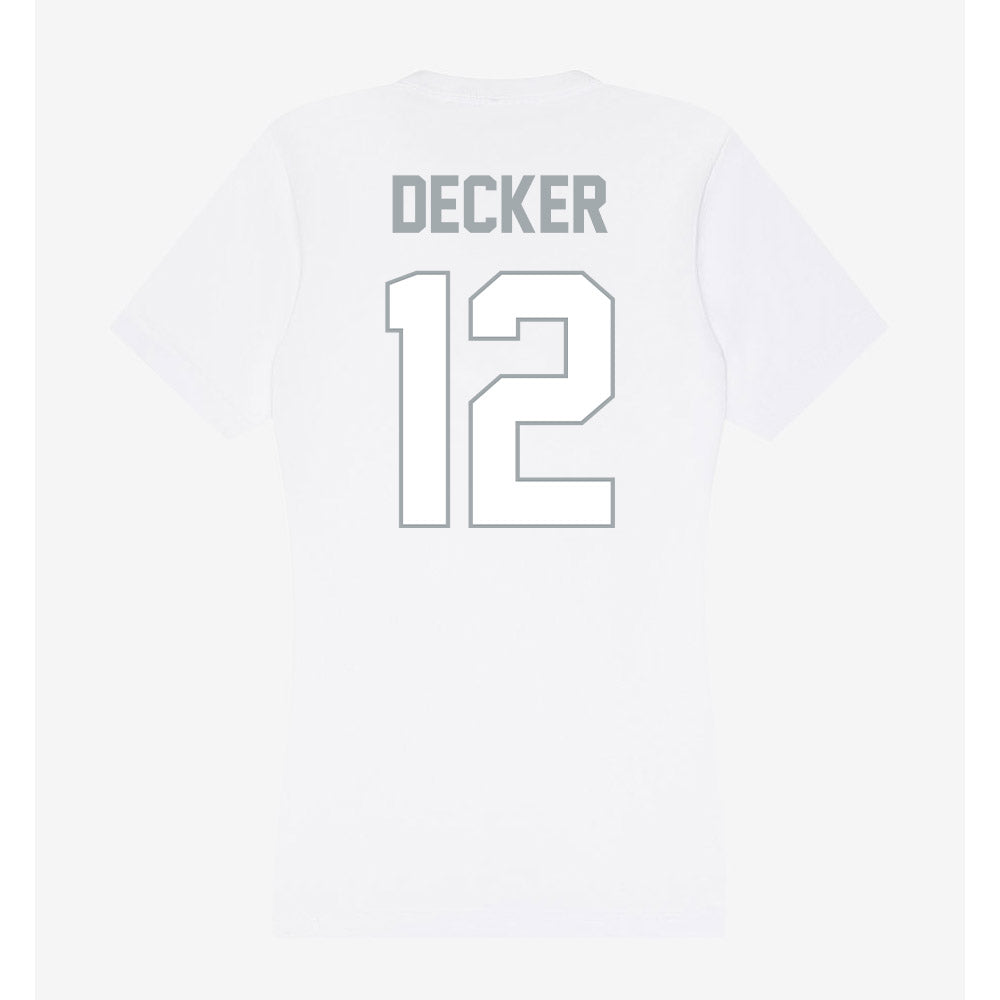 Ohio State - NCAA Women's Soccer : Micayla Decker - Women's V-Neck T-Shirt-1