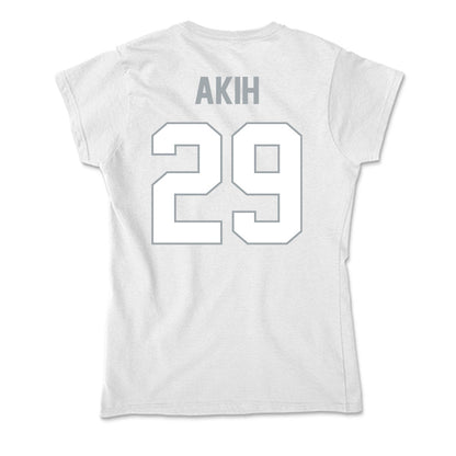 Ohio State - NCAA Football : Favour Akih - Soft Style Women’s T-Shirt-1