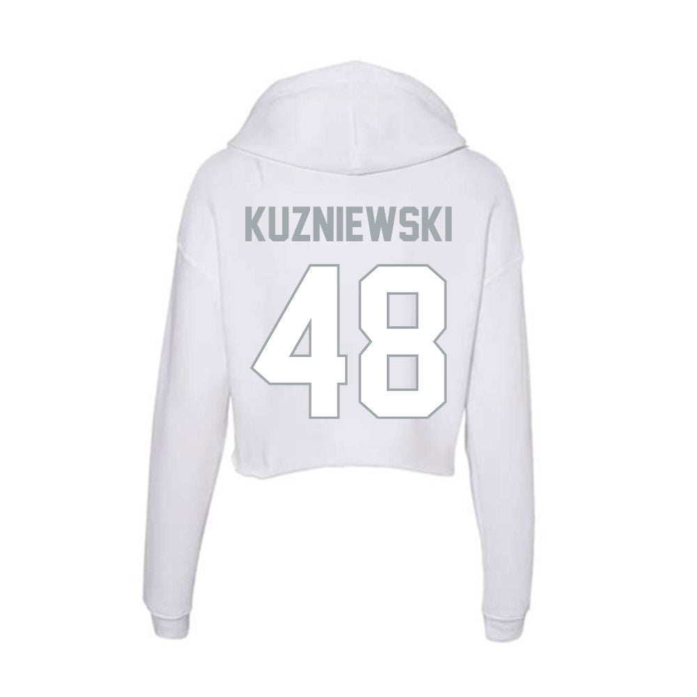 Ohio State - NCAA Baseball : Gavin Kuzniewski - Classic Shersey Women's Crop Fleece Hoodie-1