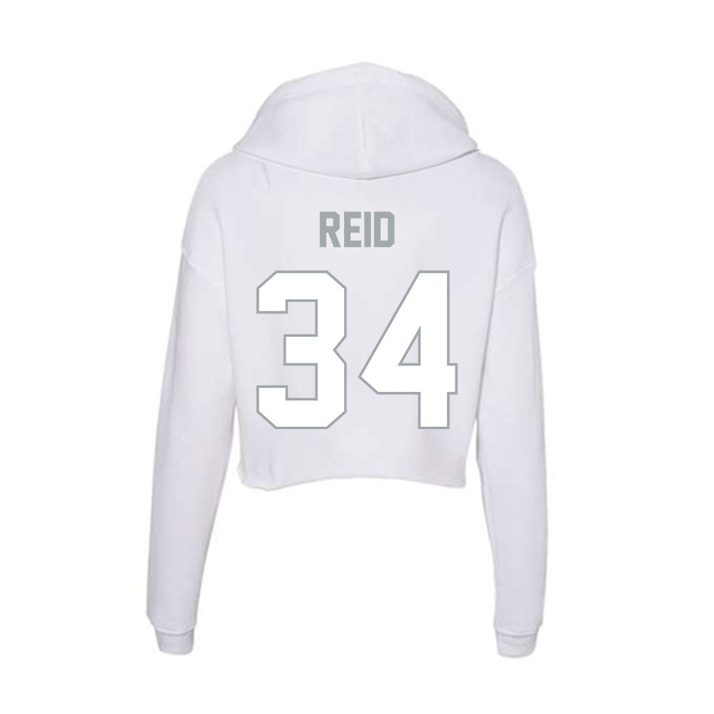 Ohio State - NCAA Baseball : CJ Reid - Women's Crop Fleece Hoodie-1