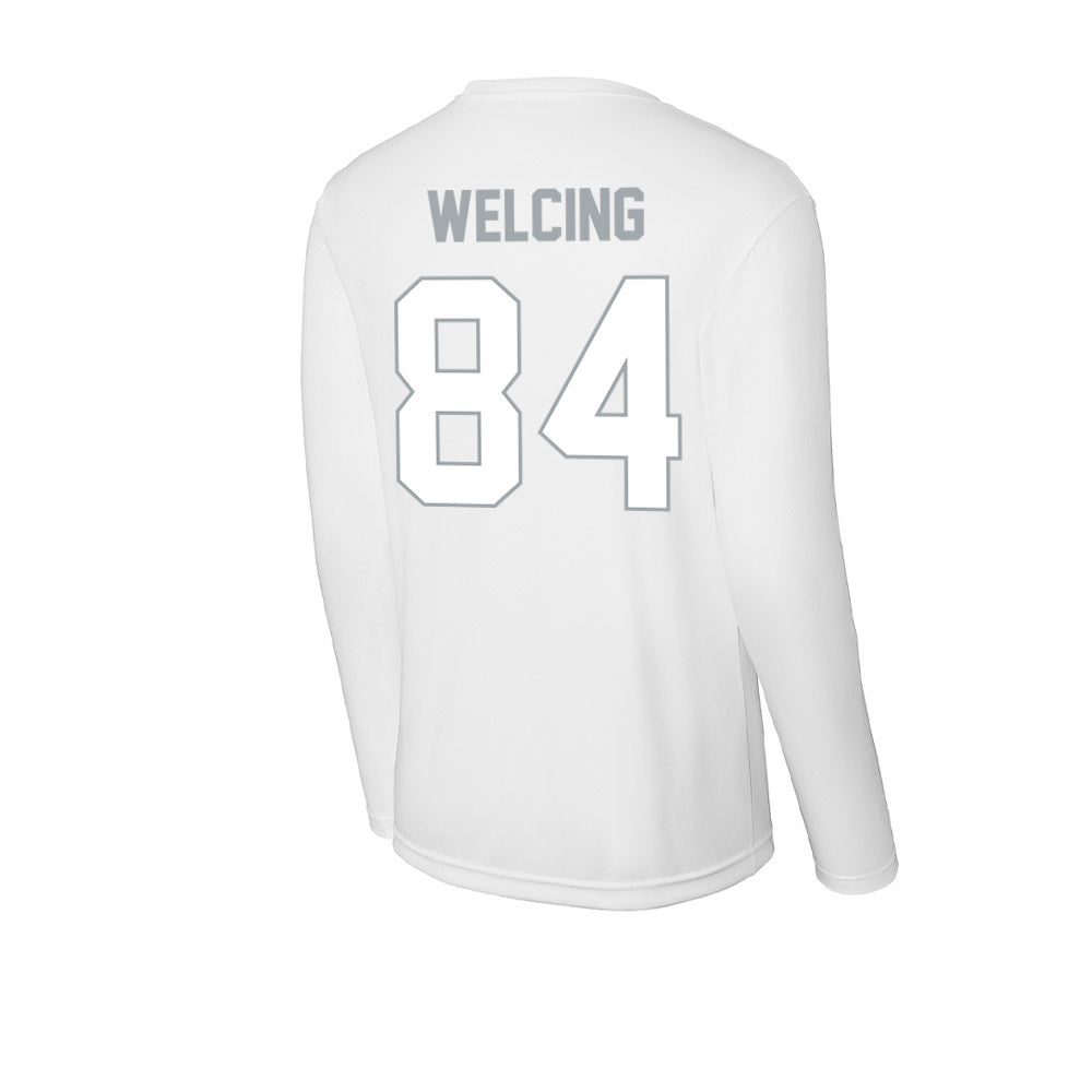 Ohio State - NCAA Football : Hunter Welcing - Activewear Long Sleeve T-Shirt-1