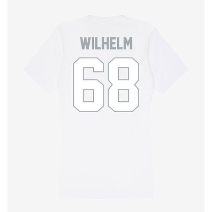 Ohio State - NCAA Football : Mason Wilhelm - Women's V-Neck T-Shirt-1