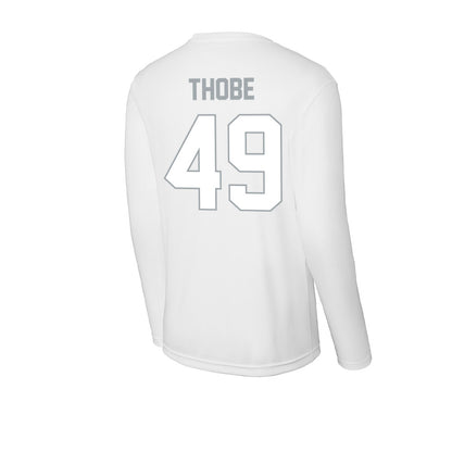 Ohio State - NCAA Football : Gavin Thobe - Activewear Long Sleeve T-Shirt-1