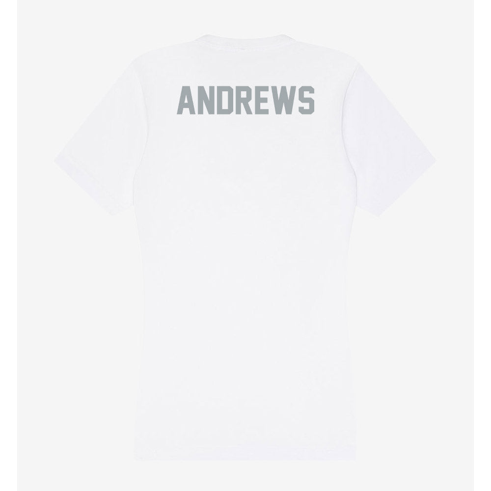 Ohio State - NCAA Men's Gymnastics : Drake Andrews - Women's V-Neck T-Shirt-1
