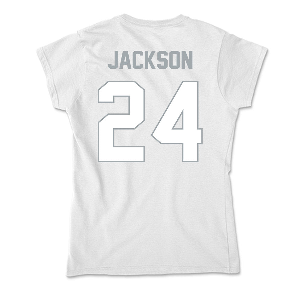 Ohio State - NCAA Football : Jakobi Jackson - Soft Style Women’s T-Shirt-1