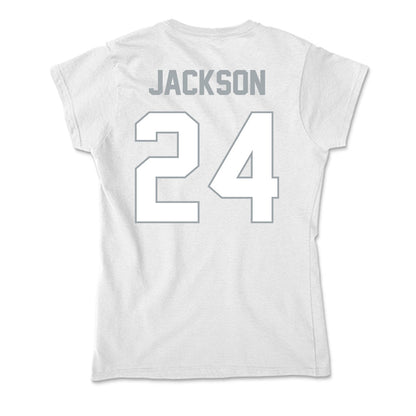 Ohio State - NCAA Football : Jakobi Jackson - Soft Style Women’s T-Shirt-1