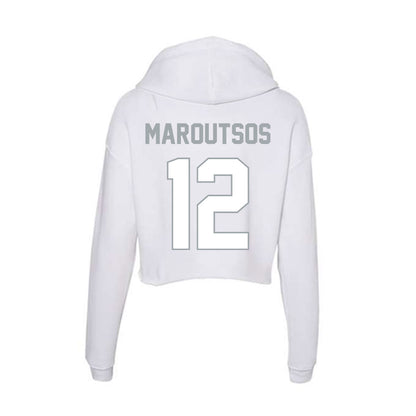 Ohio State - NCAA Women's Lacrosse : Catie Maroutsos - Women's Crop Fleece Hoodie-1