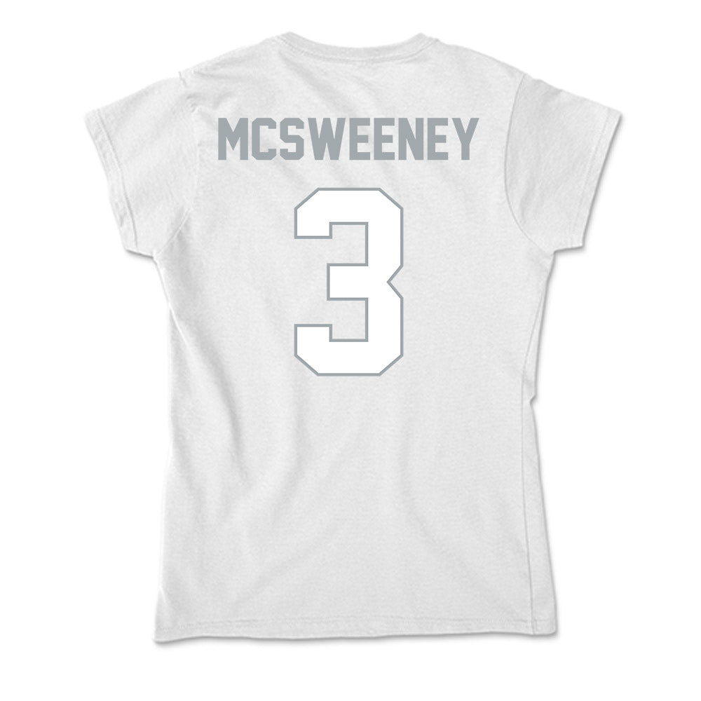 Ohio State - NCAA Women's Soccer : Mia McSweeney - Soft Style Women’s T-Shirt-1