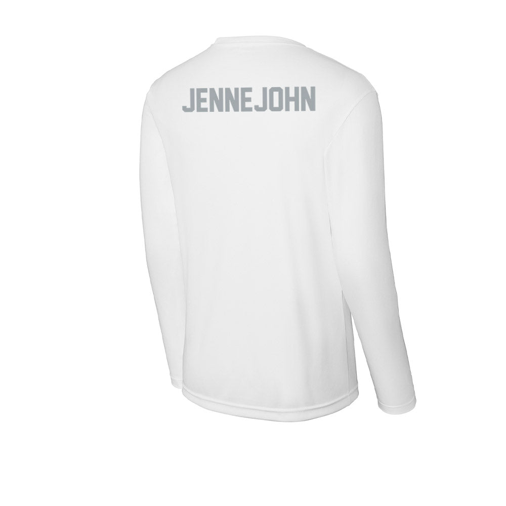 Ohio State - NCAA Women's Gymnastics : Lillian Jennejohn - Activewear Long Sleeve T-Shirt-1