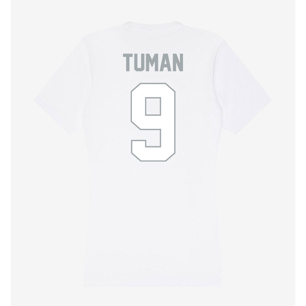 Ohio State - NCAA Women's Volleyball : Mia Tuman - Women's V-Neck T-Shirt-1