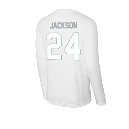 Ohio State - NCAA Football : Ja'Kobi Jackson - Activewear Long Sleeve T-Shirt-1