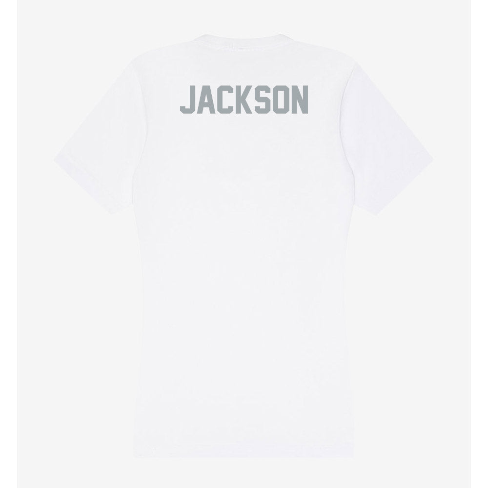 Ohio State - NCAA Women's Gymnastics : Ava Jackson - Women's V-Neck T-Shirt-1